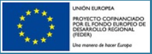 Banner de los Fondos FEDER de la UE.
